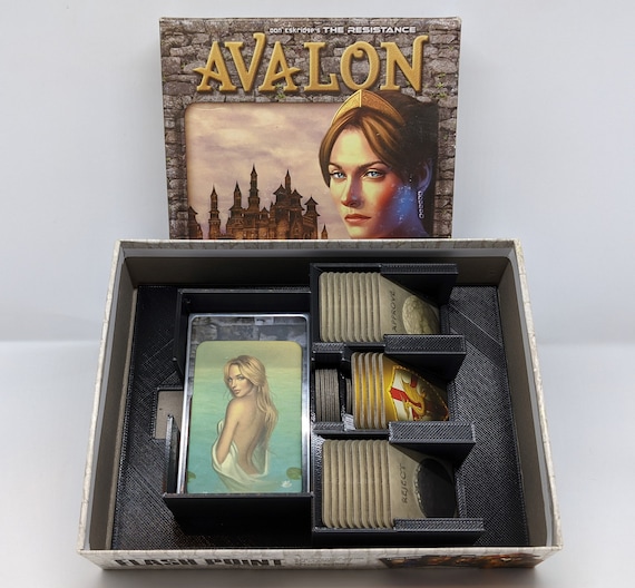 Avalon Insert Upgrade - the Resistance - Custom - Divider - Sorter -  Sleeved - Card Game - Token - Gamer Gifts - Etsy