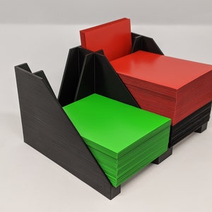 Spielkartenschuh mit Exil - MTG - Magic The Gathering - Kommandant - Deckhalter - Bibliothek - Brettspieler Geschenk - Standard