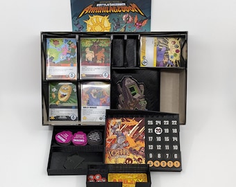 Annihilageddon - Epic Spell Wars Battle Wizards Deck Building Insert Upgrade - Cryptozoic  - Divider - Sorter - Sleeved Cards - Gamer Gifts