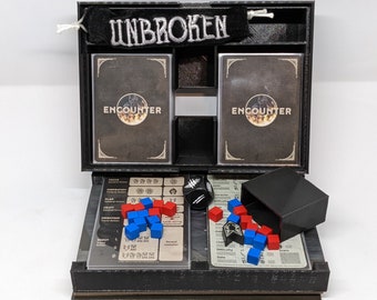 Unbroken (Sleeved) Insert - Custom - Divider - Sorter - Card Game - Token - Gamer Gifts