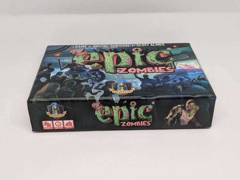 Tiny Epic Zombies Sleeved Insert Upgrade Custom Divider Sorter Card Game Token Gamer Gifts image 5