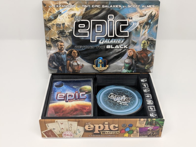 Tiny Epic Galaxies Beyond the Black Expansion sleeved Insert Etsy