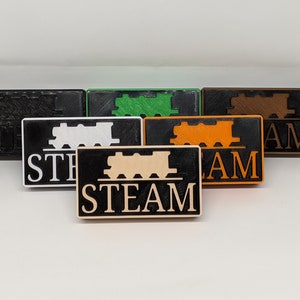 Steam: Rails to Riches Token Upgrade 144 Piece Set Custom Player Trays Train Boardgame Board Game Gamer Gifts image 2