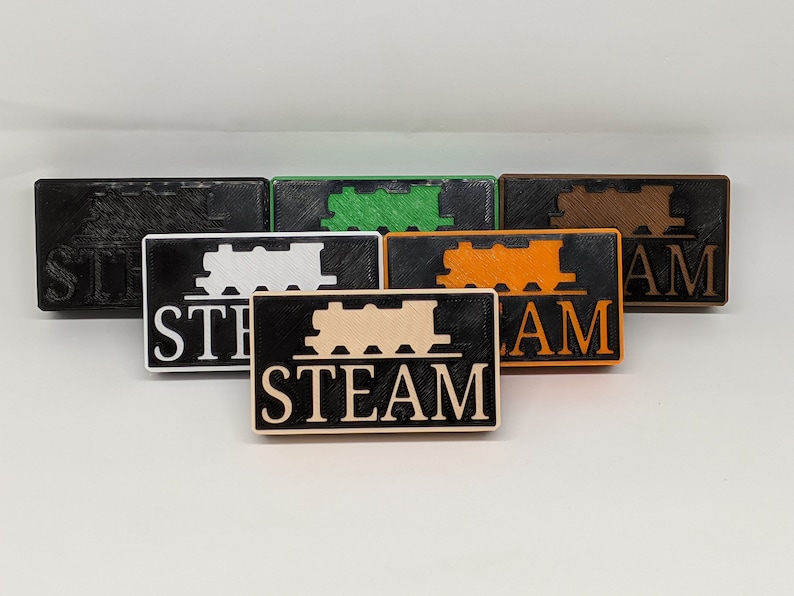 Steam: Rails to Riches Token Upgrade 144 Piece Set Custom Player Trays Train Boardgame Board Game Gamer Gifts image 2