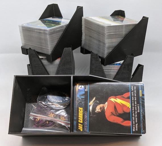 DC Comics Deck Building Insert for Sleeved Cards - 3D Printed Board Game Organizer - Etsy DC Comics Deck Building Insert for Sleeved Cards - 3D Printed Board Game Organizer - Etsy