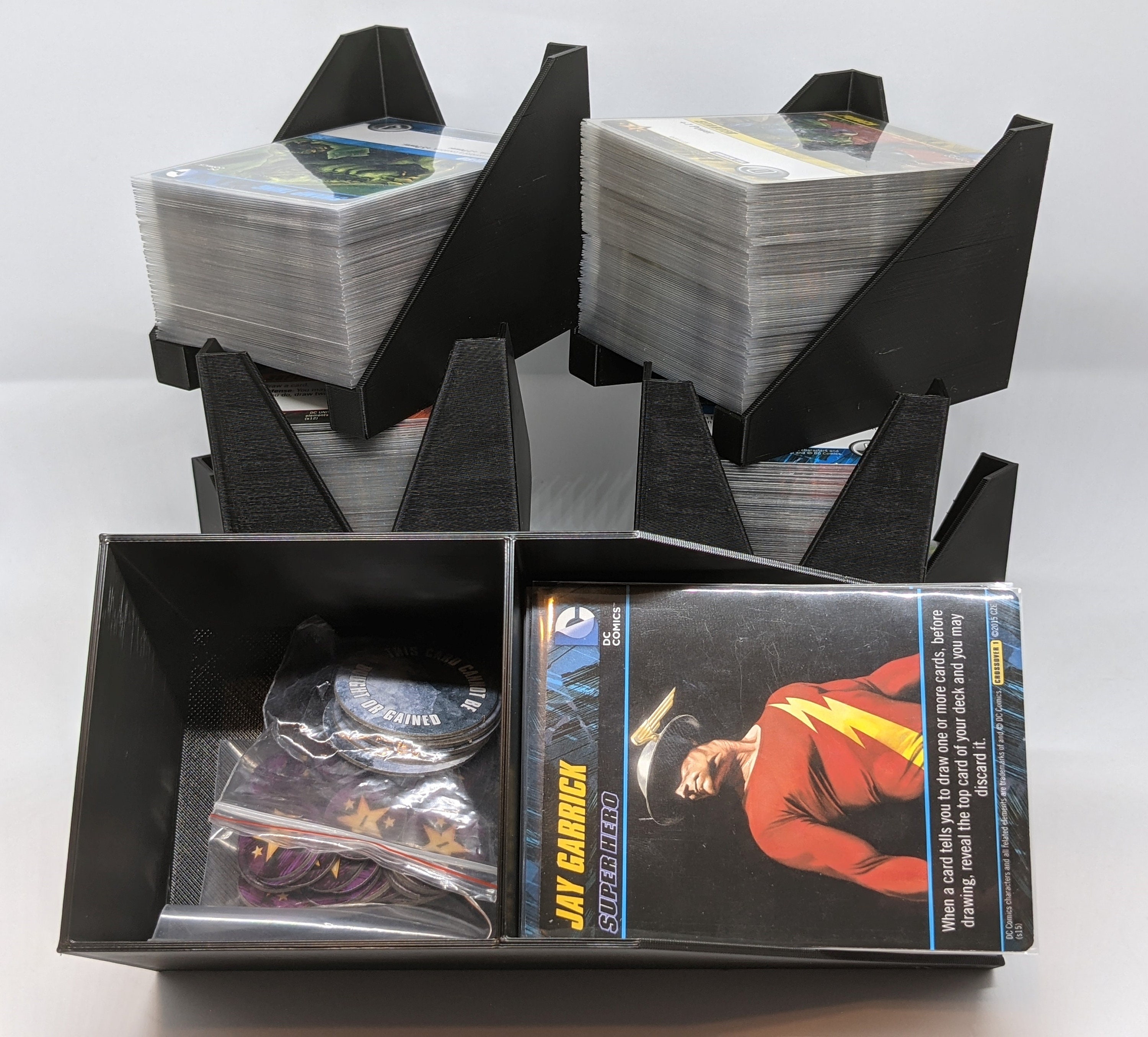 DC Comics Deck Building Insert for Sleeved Cards - 3D Printed Board Game  Organizer - Etsy