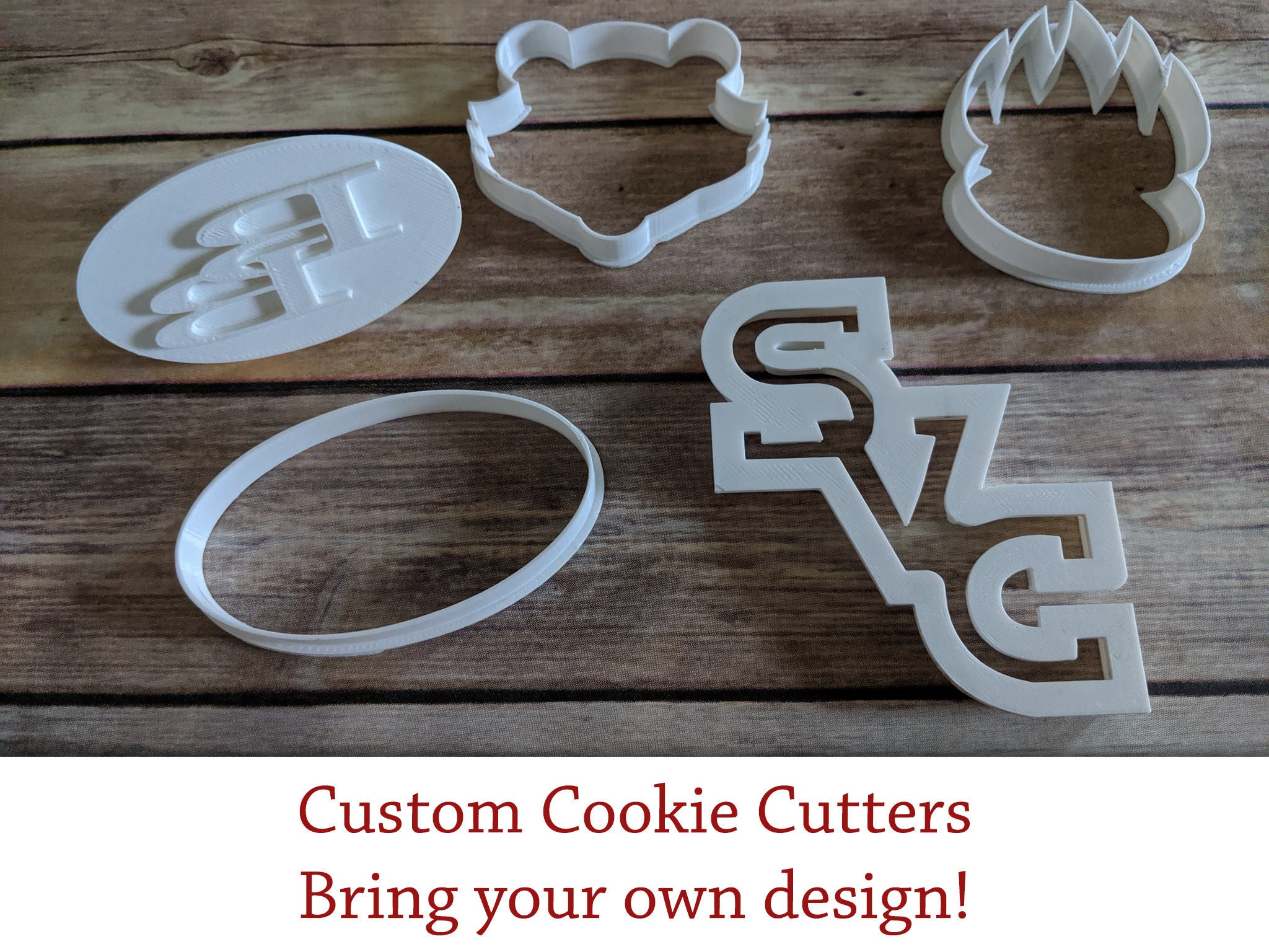 Cookie Fondant Clay Cutters. Your Design and - Etsy