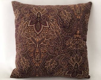 coral orange throw pillows