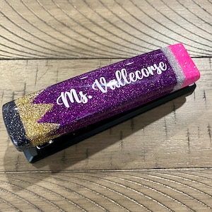 Custom Glittered Stapler