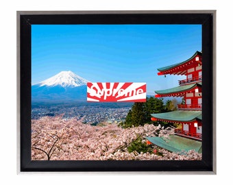 Supreme Japan Relief Box Logo Poster or Art Print