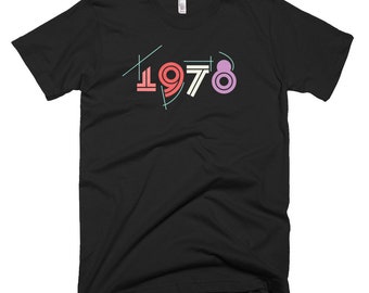 1988 30th Birthday Graphic Vintage-style Colorful Short-sleeve - Etsy