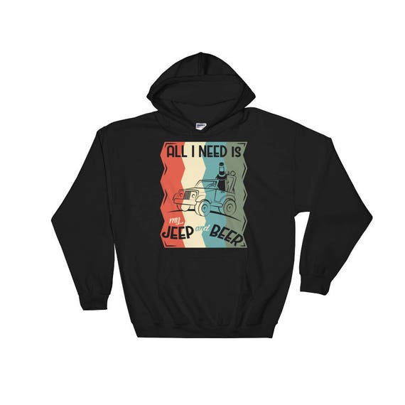 jeep beer hoodie