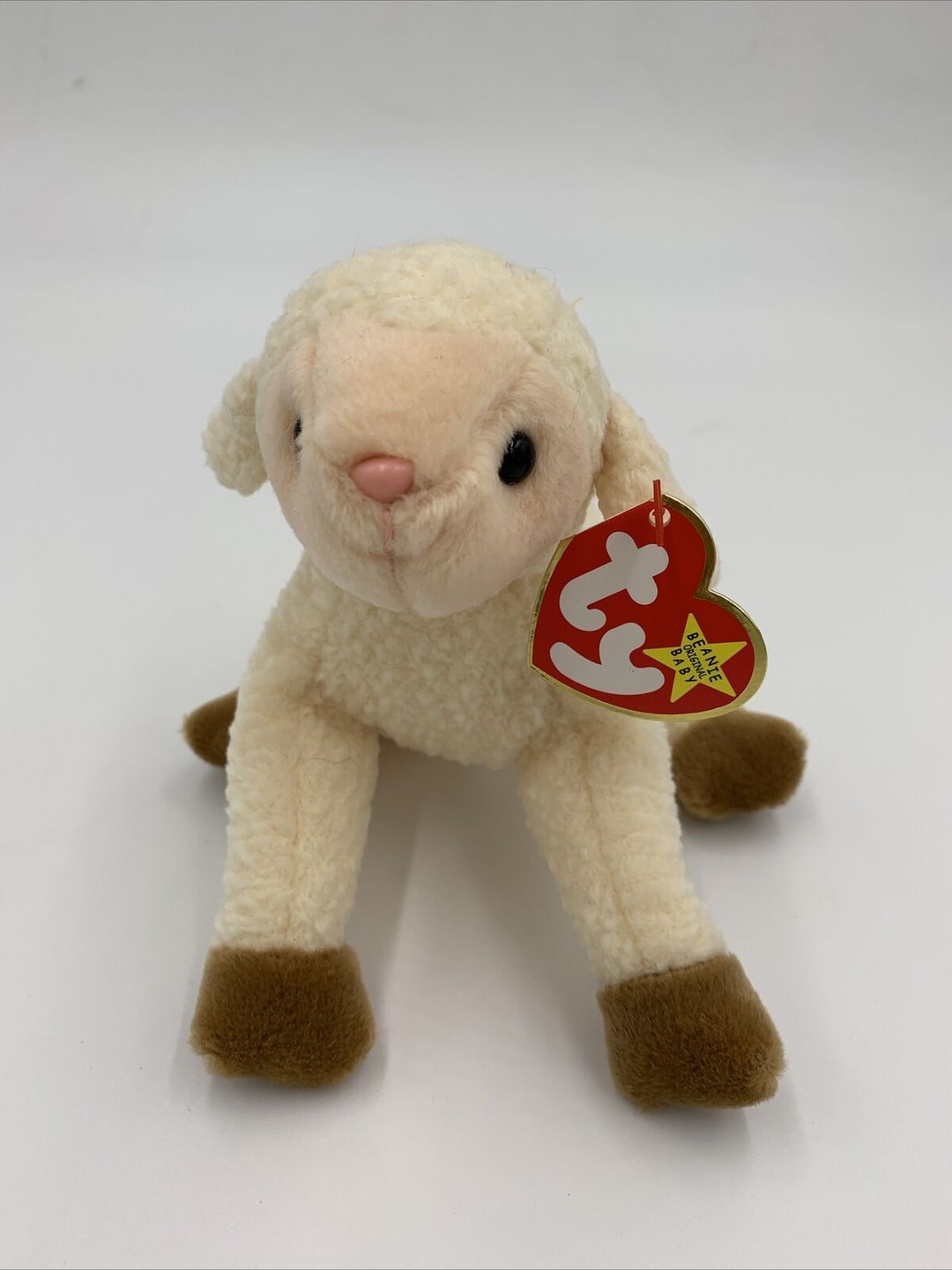 1998 TY Retired Beanie Baby: Ewey the Lamb. Mint - Etsy