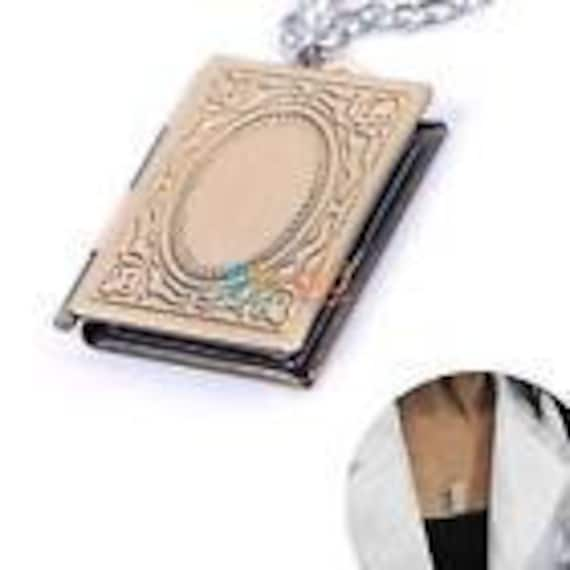 Photo Frame Locket Necklace - image 1