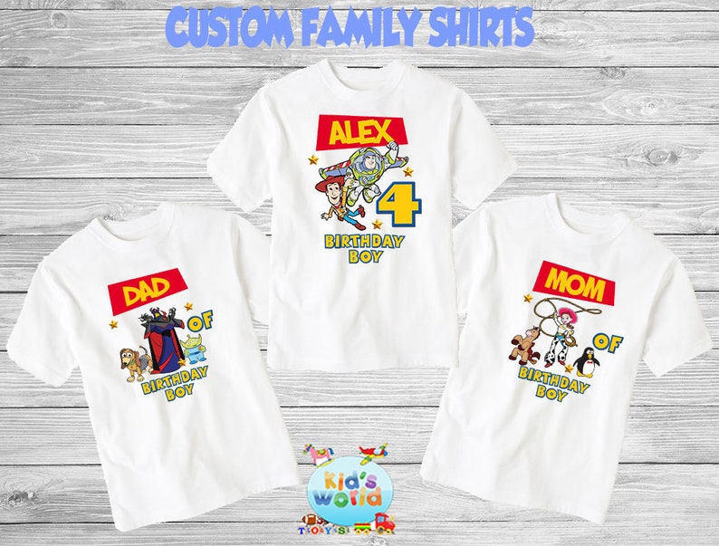 toy story shirts etsy