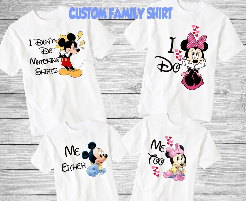 funny family shirts for disney