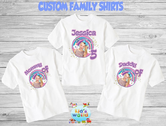 jojo siwa birthday shirt