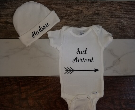 just arrived newborn outfit