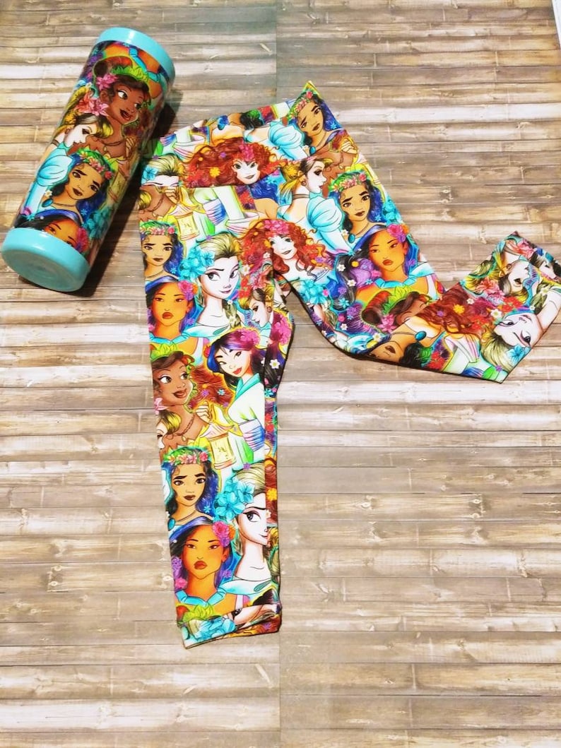 Sketch Princess Leggings-READY TO SHIP