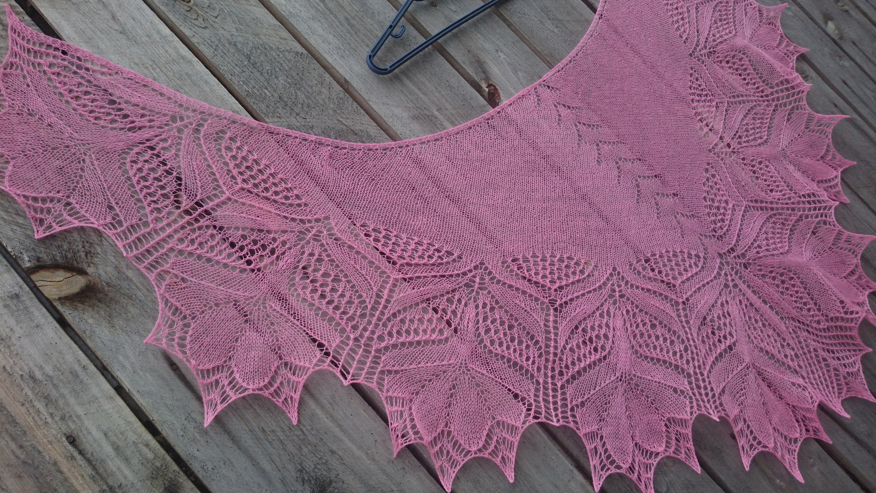 cerise pink shawl for wedding