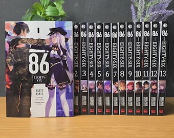 86 EIGHTY SIX Light Novel Vol 1 - Vol 12 Full Set / Loose English