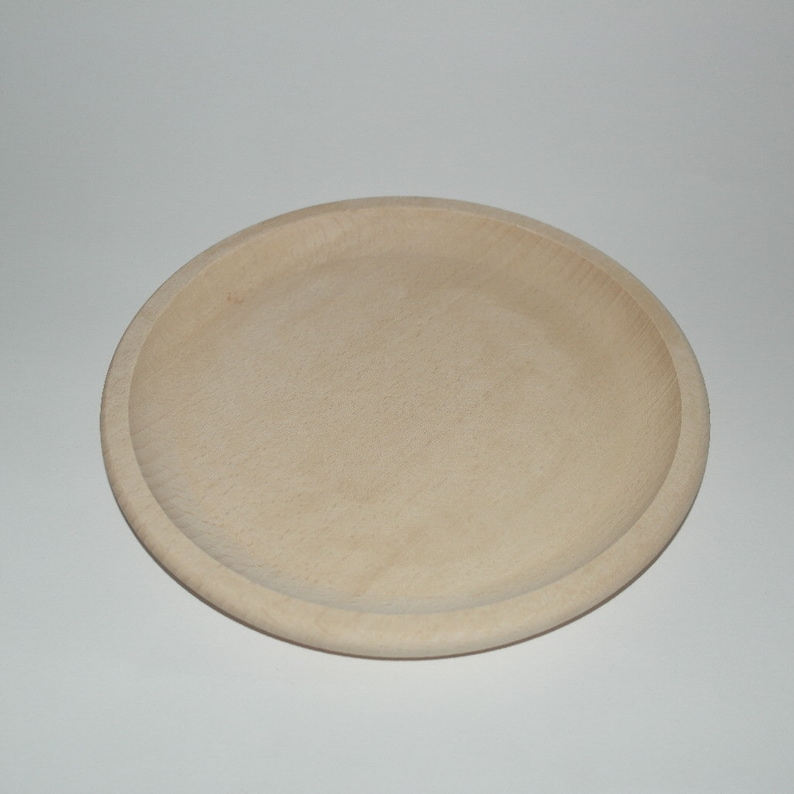 Piatto vassoio in legno di faggio per polenta tondo cm 27 Etsy Italia