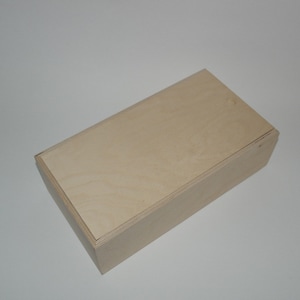 Wooden wine box cm 34 x 18 x 10