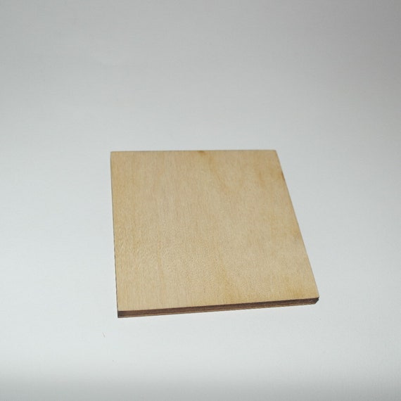 Handcrafted Wooden Shape 4 X 4 Cm - Etsy