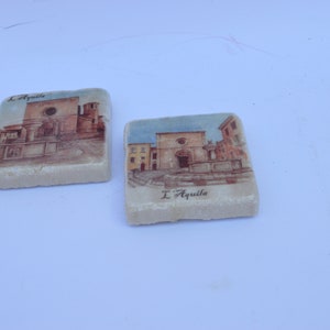 Custom stone magnet 5 x 5