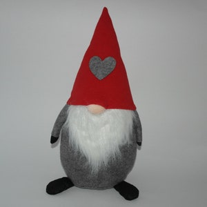Gnome Door Red Hat and Male Beard Cm 45 - Etsy Israel