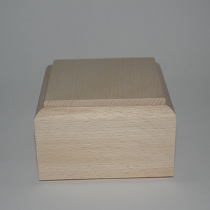 Birch box to decorate cm 11.5 x 11.5 x 6