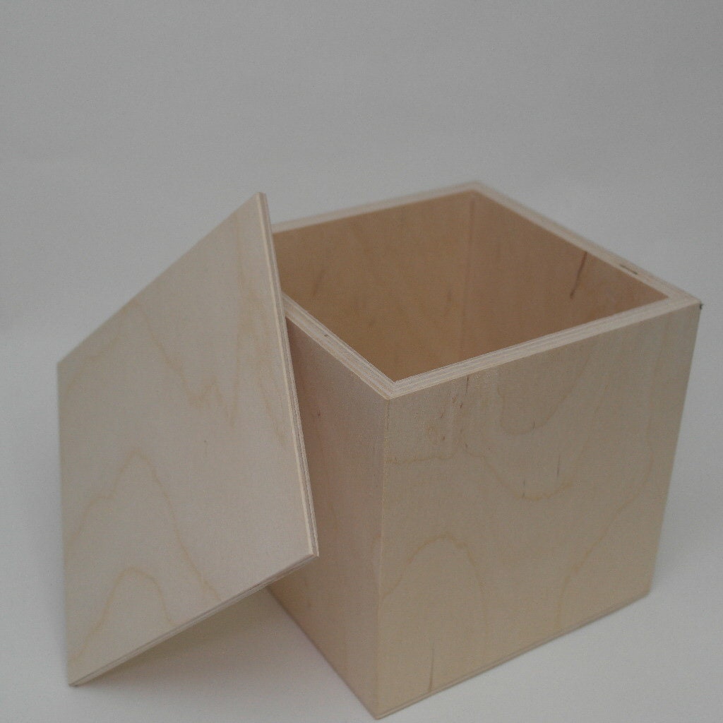 Handcrafted Wooden Box Measures Cm 14x14x14 - Etsy