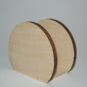 Portatovagliolo in legno cm 8 x 9.