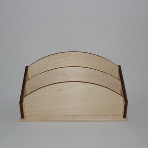 Wooden table post holder cm 25 x 10 x 14