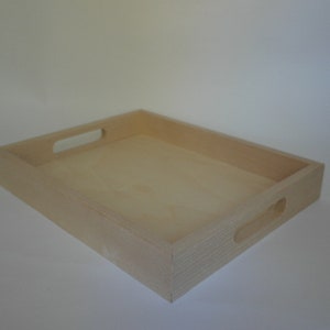 Handcrafted wooden tray