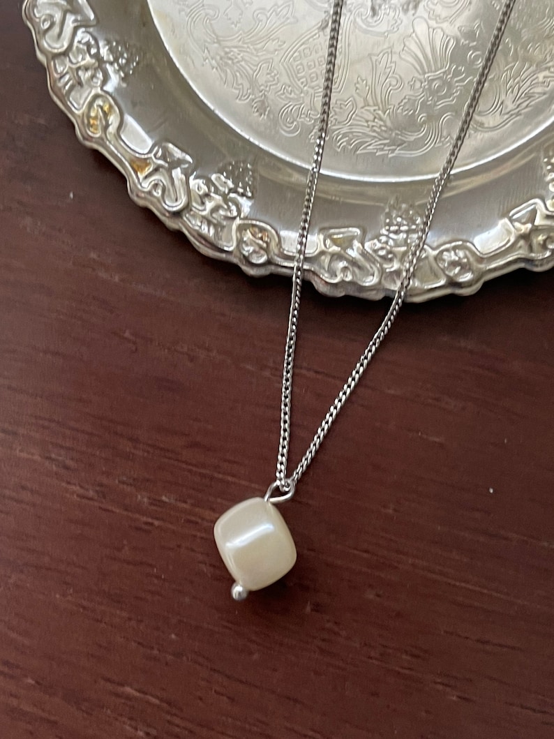 Restored Pearl Bead Necklace