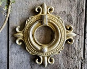 Metal Door Knocker, Front Door Decor, Cottage Decor, Cast Iron Knocker, Door Art