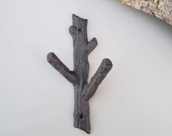 Branch Hooks, Small Branch Wall Hooks, Rustic Style Coat Hooks, Bathroom Hooks, Coat Hooks