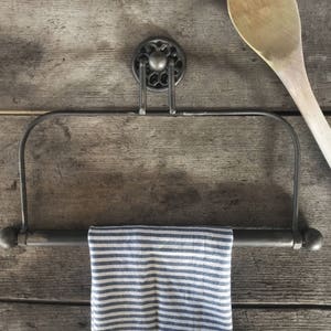 Porta-toalhas de cozinha, porta-toalhas de papel, porta-toalhas de banheiro, decoração rústica de cozinha