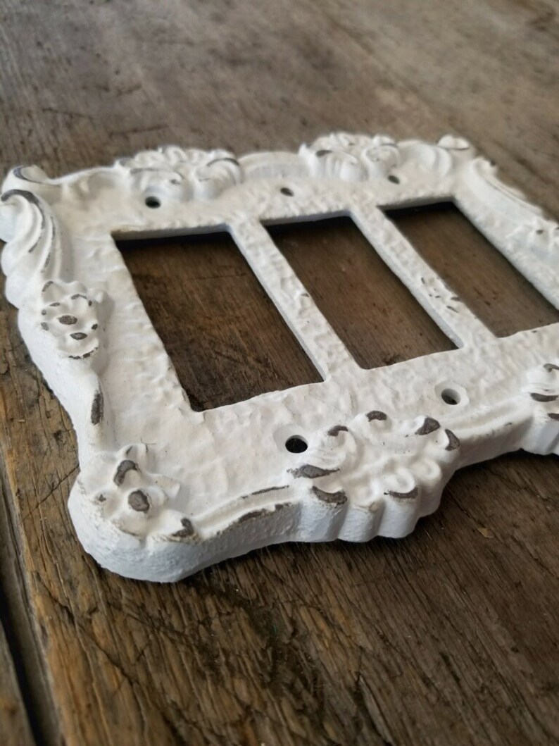 Triple Rocker Switch Plate Triple Switch Cover Switch Plate Etsy