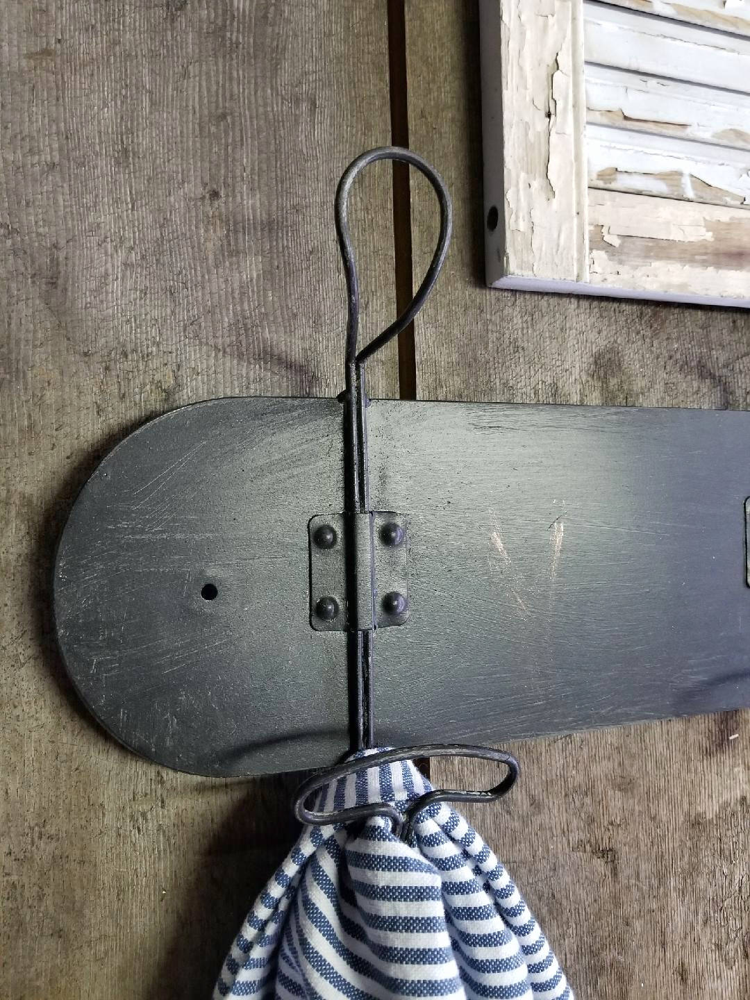 Vintage Style Coat Rack Coat Rack Wall Mount Rustic Towel Etsy