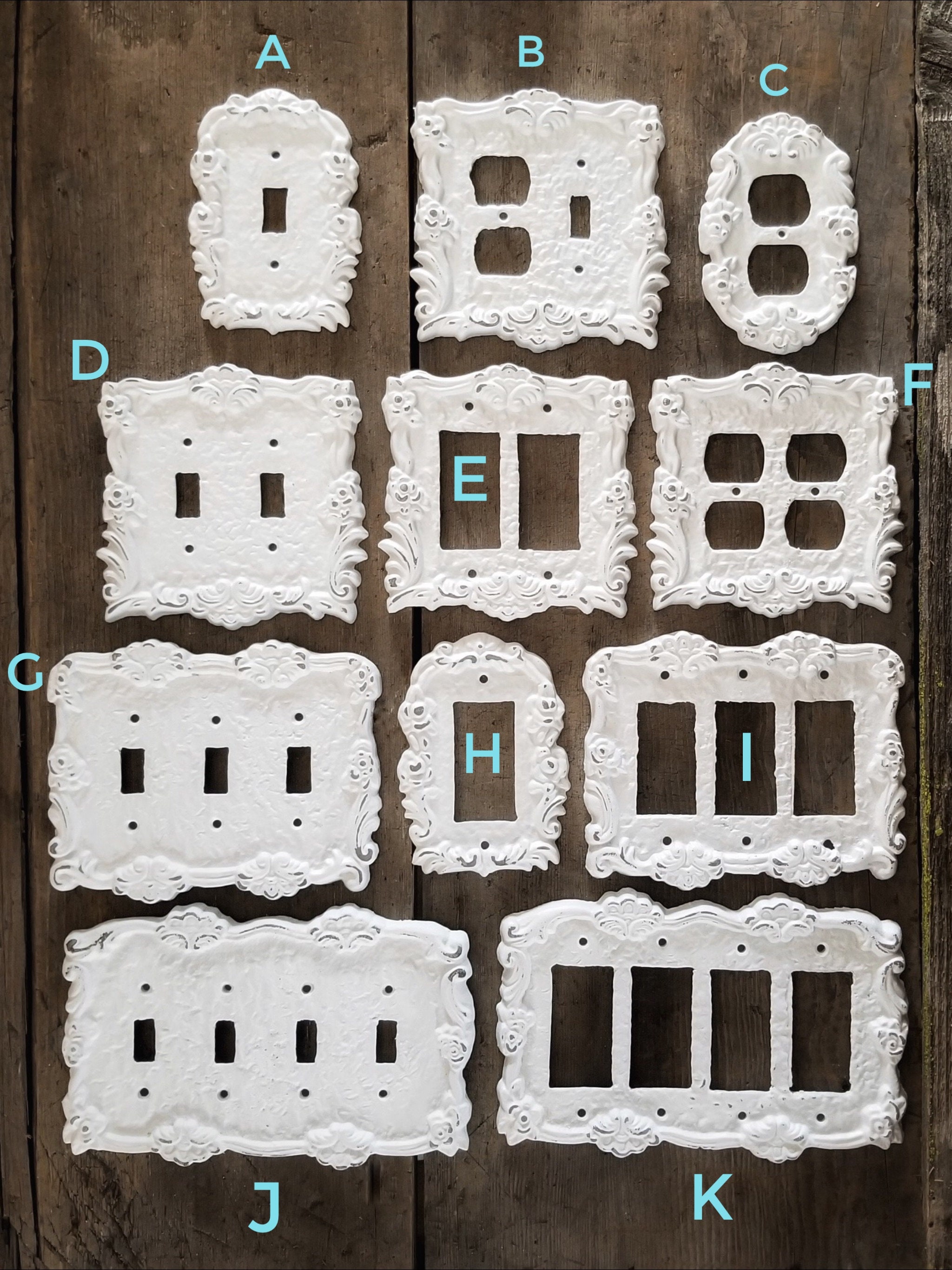 Mascherina decorativa per interruttore della luce, motivo