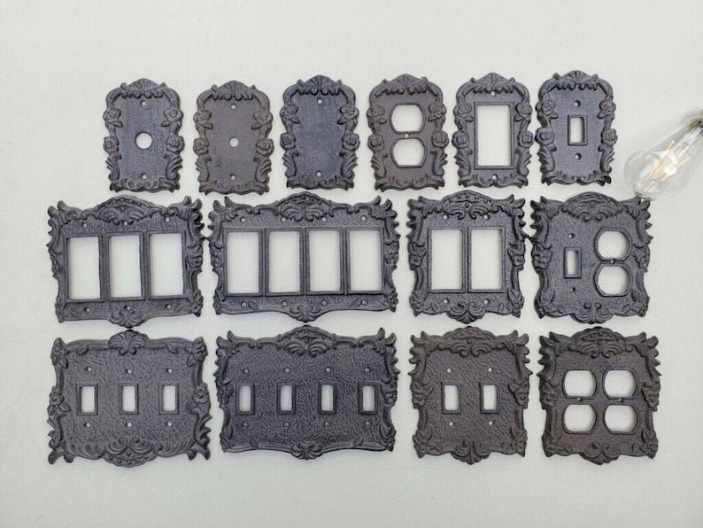 Decorative Switch plate covers rocker light switchplate home decor