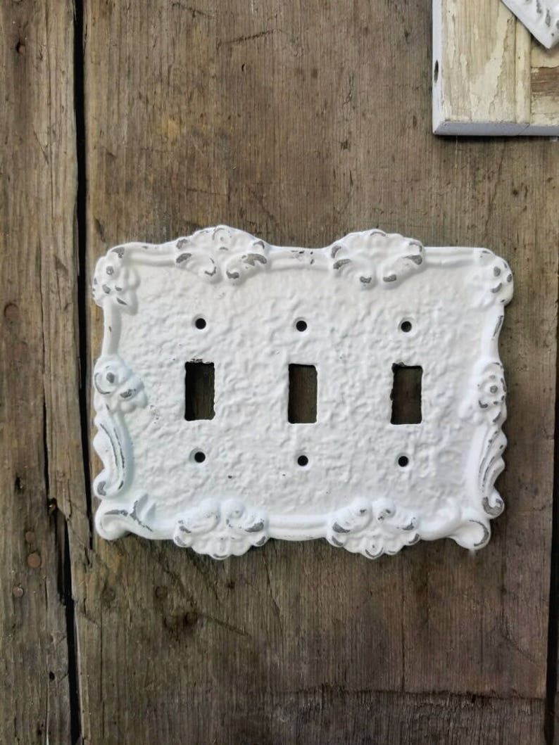 Triple Light Switch Plate Triple Switch Cover Switch Plate Etsy