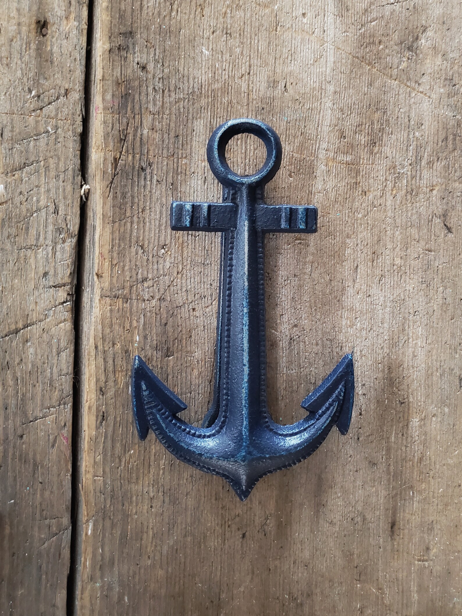 Anchor Iron Door Knocker Nautical Door Decoration Etsy