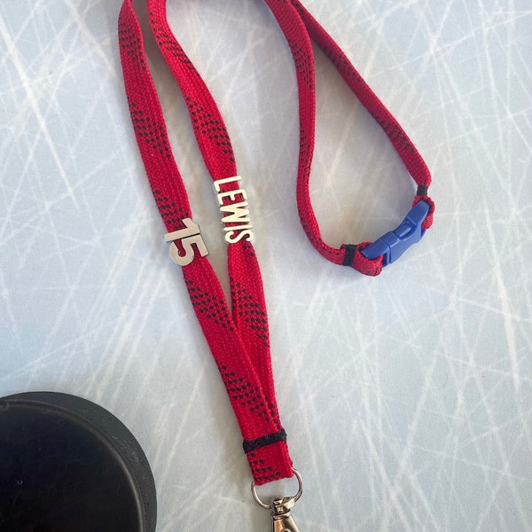 Hockey Lace Lanyard