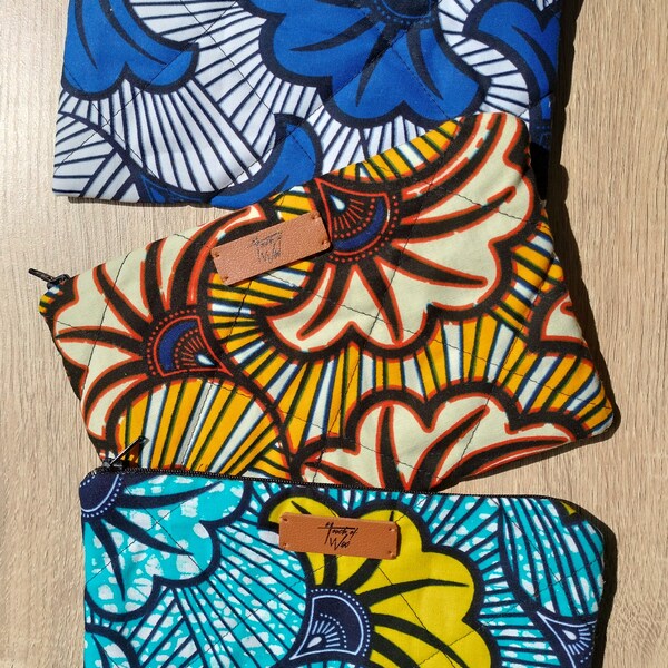Tote Bag En Wax Birdi-Birdi - Pochette Incluse - Fait-main - Ghana