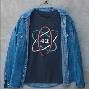 42 The Answer to Everything | 42 The Answer to Life, the Universe, and Everything T-Shirt | Sci-Fi Science Mathematic Shirt | Math Shirt