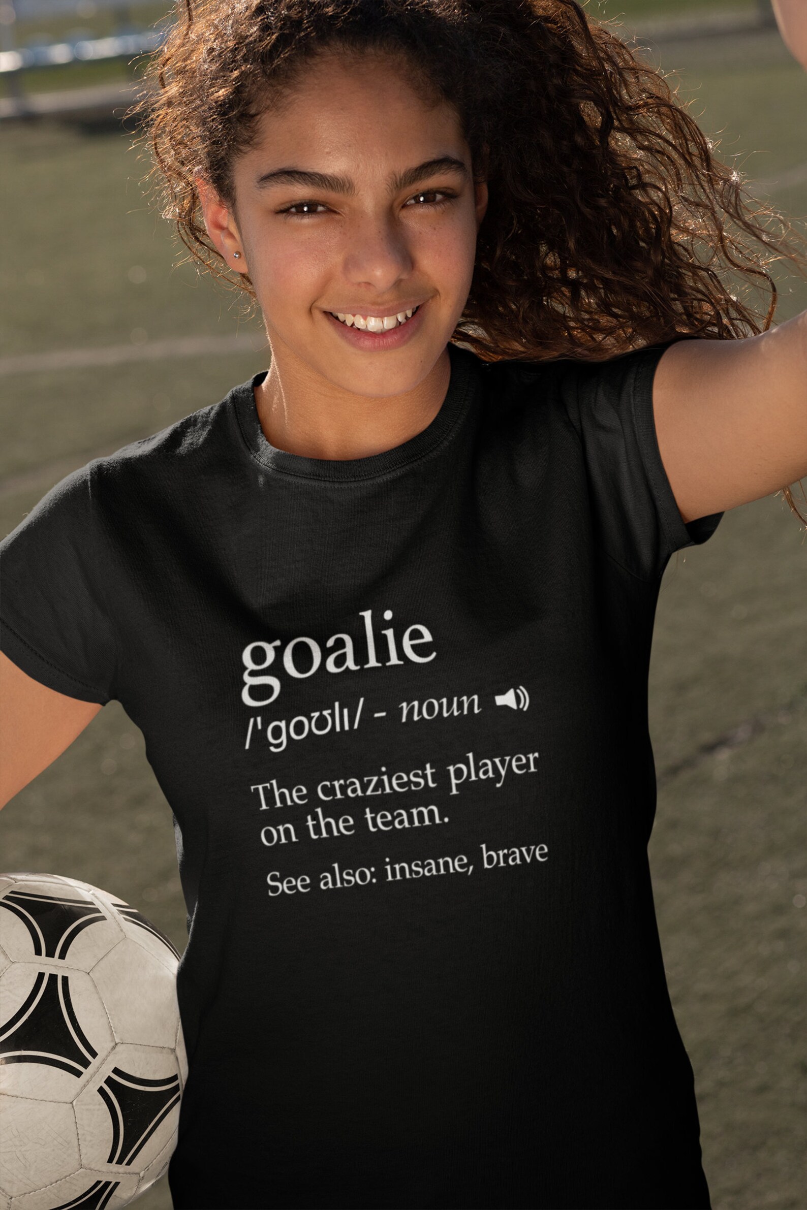 Soccer Shirt Goalie Definition Shirt Soccer Player Soccer Etsy