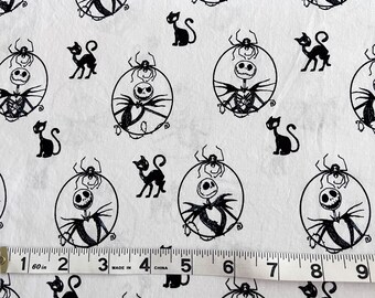 Nightmare Before Christmas Jack Cameo Fabric - Out of Print